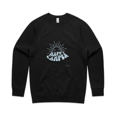 Happy Camper - AS Colour - Men's Supply Crew Sweatshirt Thumbnail