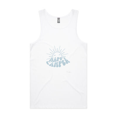 Happy Camper - AS Colour - Men's Lowdown Singlet Thumbnail