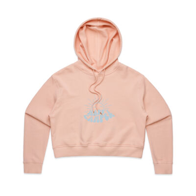 Happy Camper - AS Colour - Women's Crop Hood Thumbnail