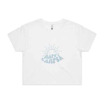Happy Camper - AS COLOUR - Women's Crop Tee Thumbnail